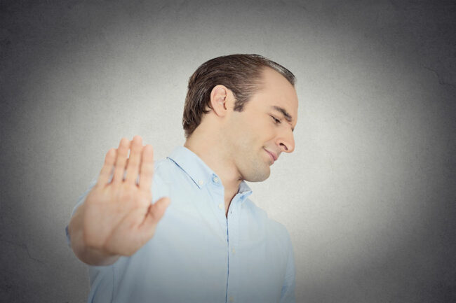 avoidance in anxiety – talk to the hand avoidance image